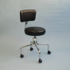 28 inch Revolving Stool with Backrest